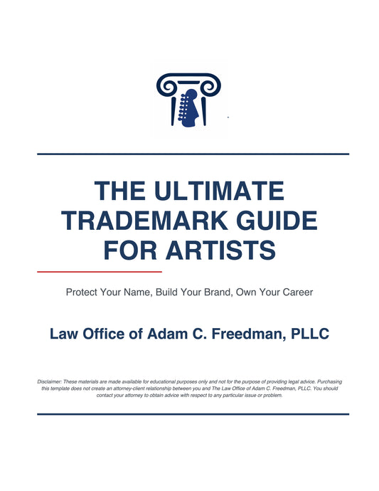 The Ultimate Trademark Guide for Artists